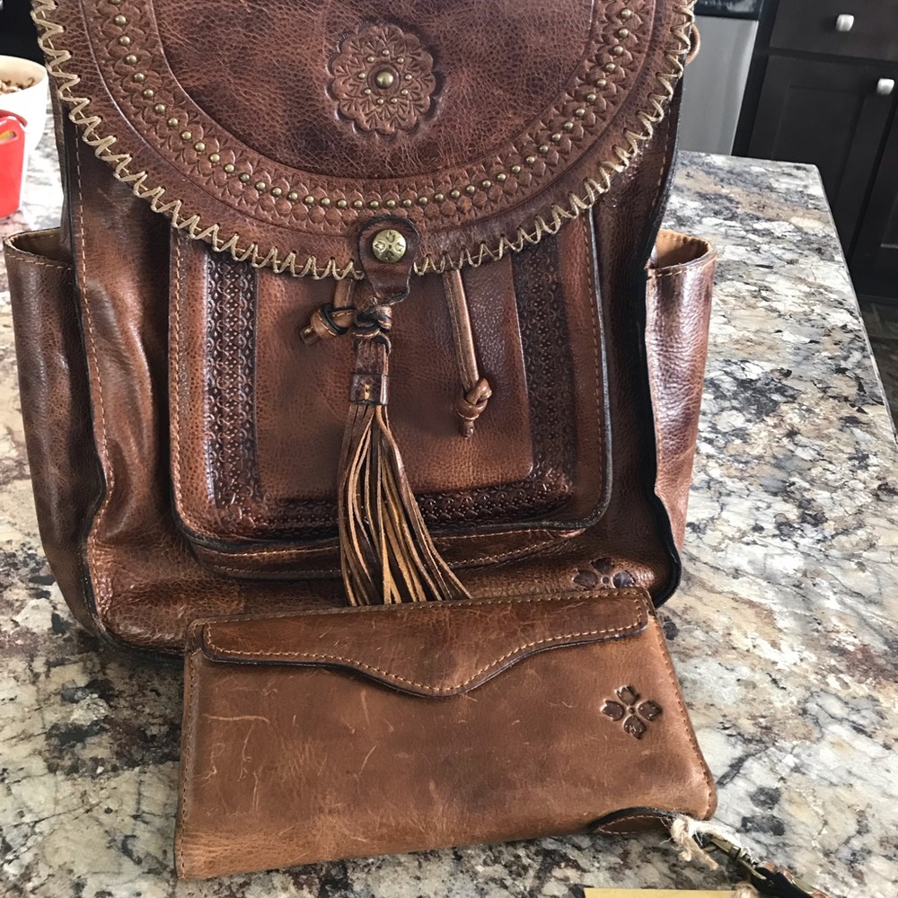 Patricia Nash Johanna Backpack and Wristlet